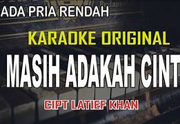 Karaoke Dangdut Masih Adakah Cinta Nada Pria